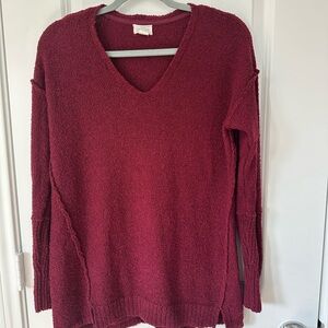 Caslon Women’s V-Neck Long sleeve Sweater